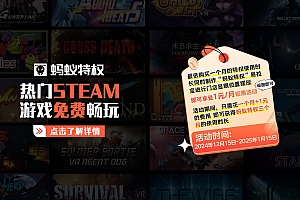 蚂蚁特权回馈新老用户 辞旧迎新 年终&开年钜惠