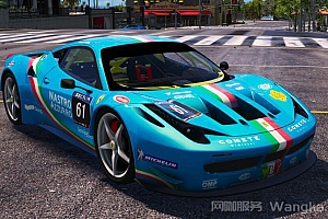 GTA 法拉利 458 意大利 GT2 MOD